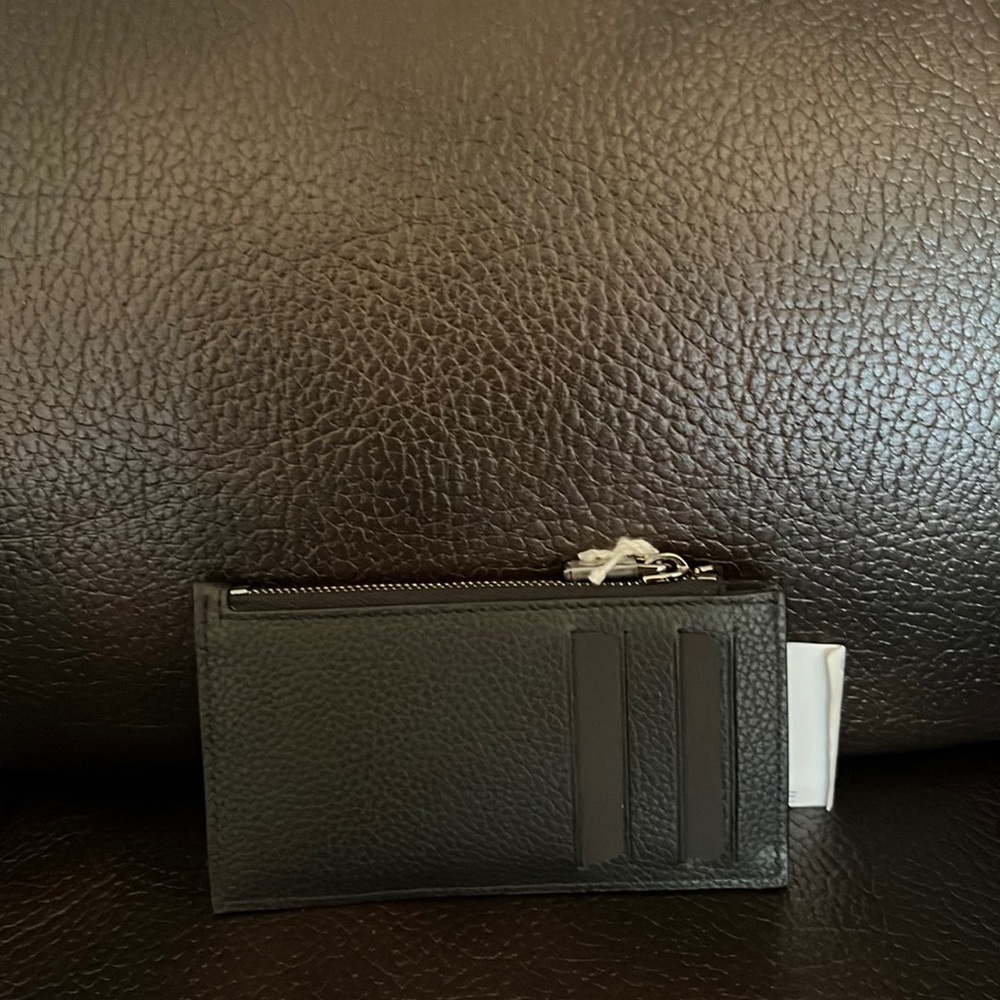 Dior X Kenny Scharf unisex oblique logo zip up card holder wallet pouch NEW - Picture 7 of 10